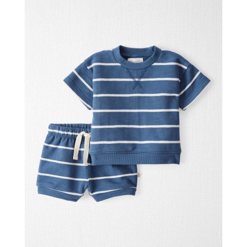 Baby 2-Piece Organic Cotton French Terry Set - Little Planet | Carter's