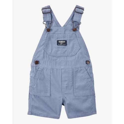 Baby Woven Shortalls - Blue - OshKosh | Carter's