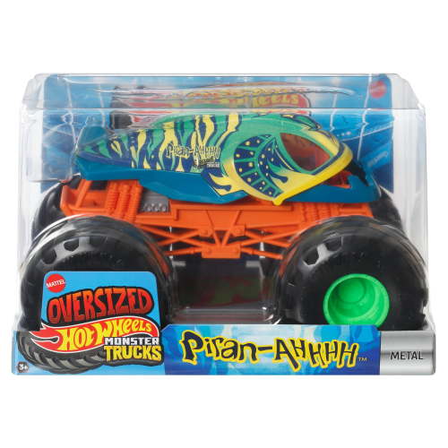 Hot Wheels Monster Trucks, Oversized Monster Truck in 1:24 Scale