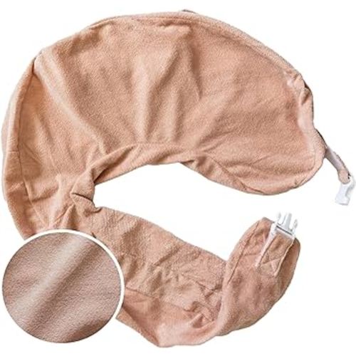 My Brest Friend Deluxe Nursing Pillow Cover - Slipcovers for Baby - Adjustable Fit, Easy Care, Durable - Original Nursing Pillow Not Included, Soft Rose
