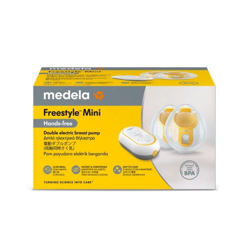 Medela Freestyle Mini Hands-Free Double Electric Breast Pump White