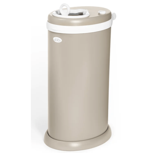 Stainless Steel Diaper Pail - Taupe
