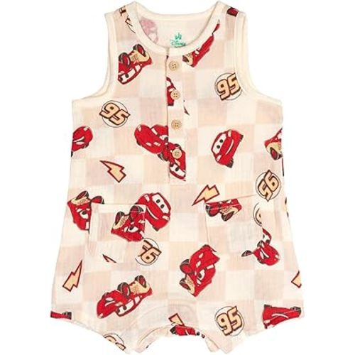 Disney Sleeveless Romper Newborn to Toddler Sizes (0-3 Months - 5T)