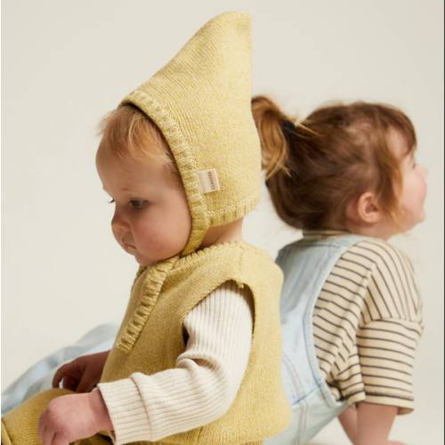 Pixie Knitted Yolk Bonnet – Claude & Co