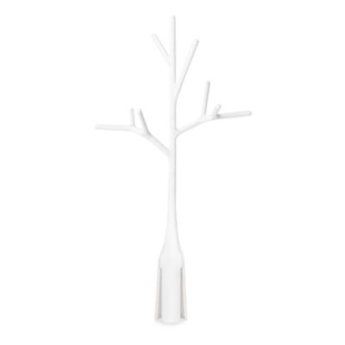 Boon Twig Grass and Lawn Countertop Drying Rack Accessory in White - WHITE