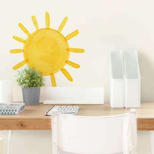 Watercolor Sun • Medium • Peel-and-Stick Wall Decals