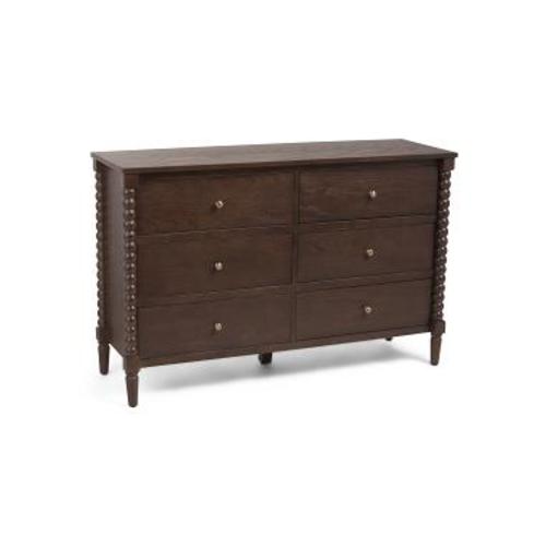 50x32x16 6 Drawer Spindle Dresser | Home | TJ Maxx