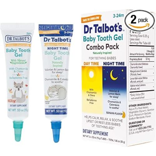 Dr. Talbot’s Baby Tooth Gel Combo Pack - 0.53 oz - 2 Pack