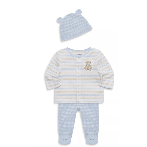 Boys' Bears Hat & Cardigan Set - Baby
Size: 0-3 months