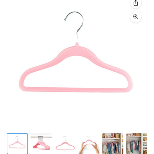 Member's Mark Heavy Duty Kids Velvet Hangers, Assorted Colors - 30 Pack - Samsclub.com