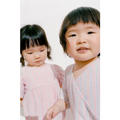 ZARA TIMELESS - STRIPED ROMPER - Pink | ZARA United States