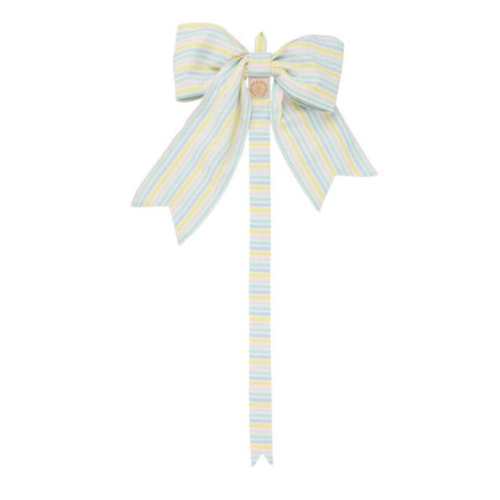 Bibie Bow Holder- Seersucker