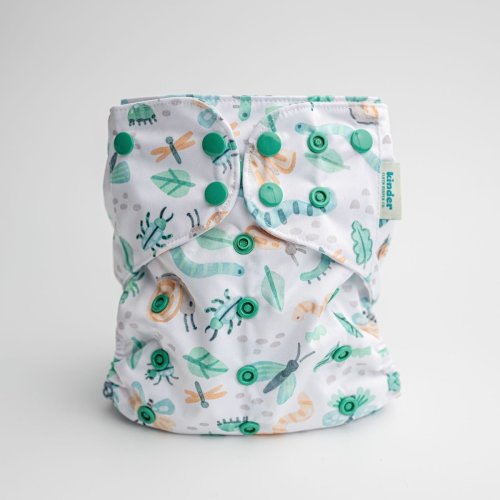 Bug Bash - Essential Pocket Diaper - Insects - One Size