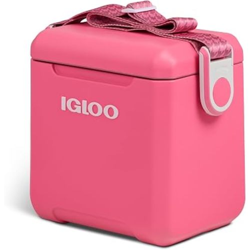 Igloo Tag Along Too Coolers | Insulated Hard Shell Picnic Style Cooler | Rolling Ice Chest