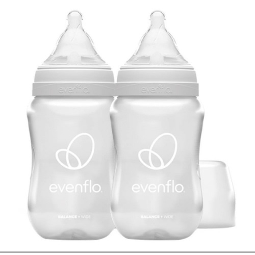 Evenflo Feeding Premium Proflo Venting Balance Plus Wide Neck Baby, Newborn and Infant Bottles - Helps Reduce Colic - 9 Ounce (Pack of 6)