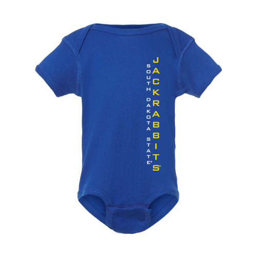 South Dakota State Jackrabbits Infant Onesie - Vertical SDSU Jackrabbits