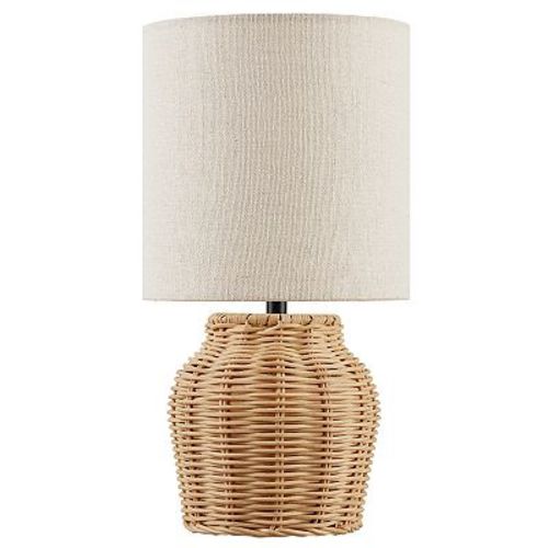 Rattan Accent Table Lamp