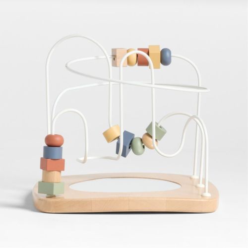 Modern Toddler Wooden Bead Maze Toy