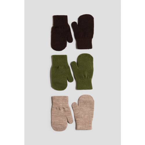 3-PACK MITTENS