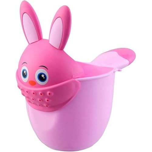 Baby Bath Waterfall Rinser Shampoo Rinse Cup Cartoon Shower Washing for