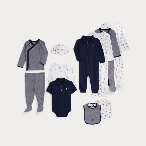 Polo Bear Cotton 12-Piece Gift Set