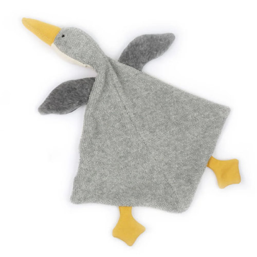 Nanchen Natur Organic Terry Blanket Goose Grey - Acorn Toy Shop | Acorn Toy Shop
