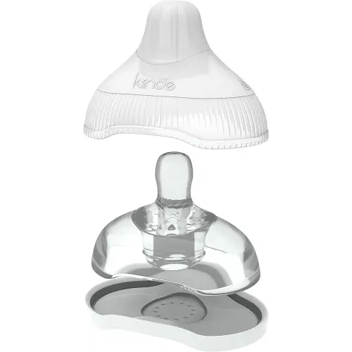 Kiinde Twist Active Latch Nipples for Breast Milk or Formula Feeding - Fast Flow (2 Pack)