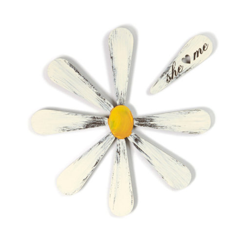 Letter2Word She Loves Me Daisy Wall Décor & Reviews | Wayfair