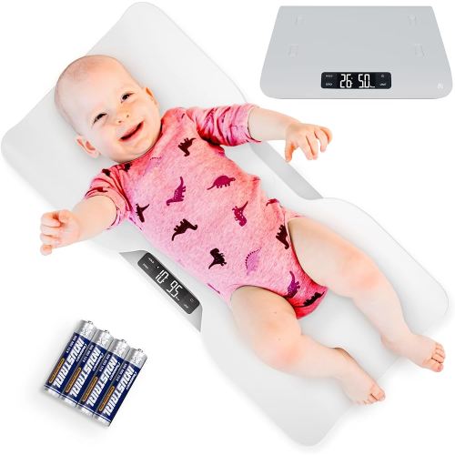 Greater Goods Digital Baby Scale with in-House Algorithm for Wiggly Babies, Infants, and Toddlers