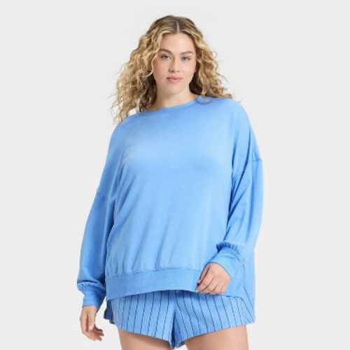Women's French Terry Fleece Crewneck Sweatshirt - Wild Fable™