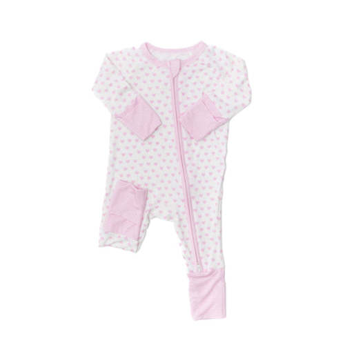 Hearts & Stripes Sleep Romper