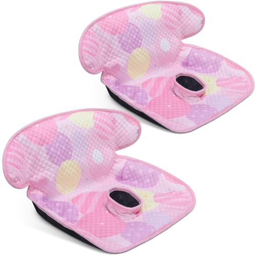 COOLBEBE Car Seat Protector for Potty Training, 2 Pack Dry Waterproof Car Seat Liner Toilet Training for Baby Infant Toddler, Piddle Pads Cover Car Seat Pad for Strollers & Carseat (Pink,2PC)