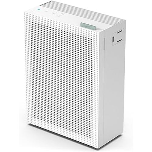 COWAY Air Purifiers for Home Bedroom up to 1,035ft² with Washable Filter, True HEPA Filter for Smoke, Pollen, Dander, Smell Air Purifier with Air Quality Monitor, Auto Mode, 3yr Warranty, 150, White