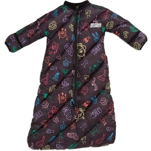 Morrison Outdoors Little Mo 40° Baby Sleeping Bag (6-18 Months) The Camping Sleeping Bag for Babies and Toddlers with Adjustable Open-and-Close Cuffs and Thick, Lofty Insulation.