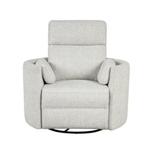 Natural Beauty Quartz Power Swivel Glider Recliner