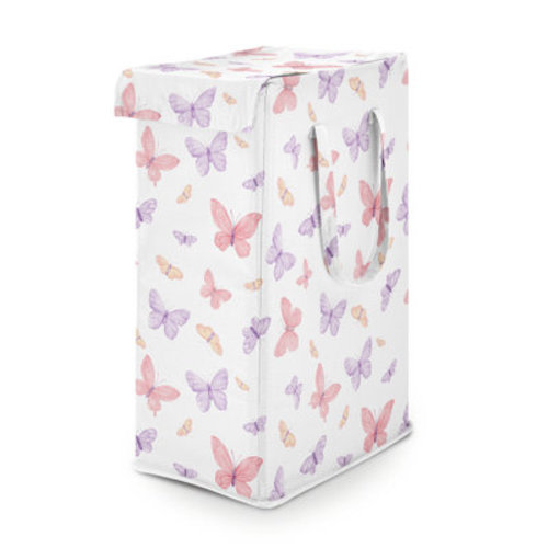 Butterfly Foldable Laundry Hamper with Handles by Sweet Jojo Designs | Wayfair