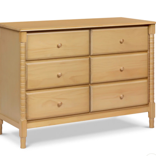 Jenny Lind Spindle 6-Drawer Dresser