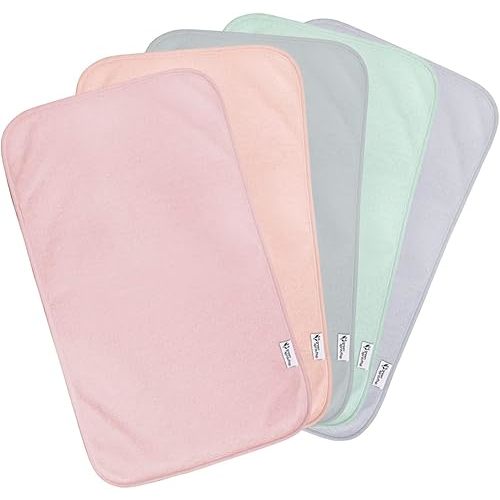 Green Sprouts Stay-Dry Burp Pads, Adult Use Only, Waterproof, Absorbent, No AZO Dyes, Tested for Hormones