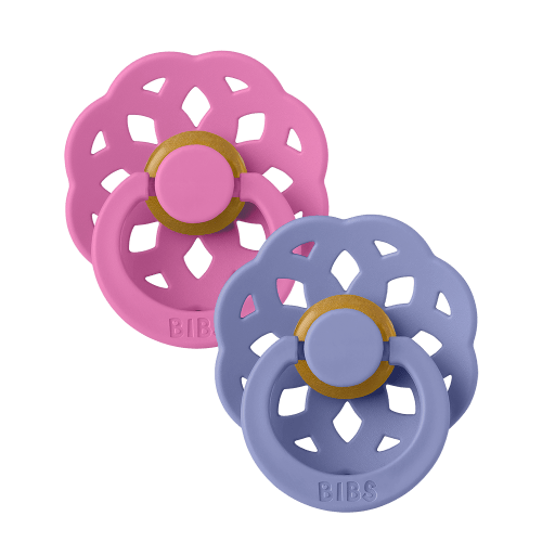 Boheme Pacifiers 2 Pack - Bubblegum/Peri