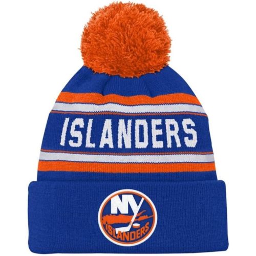 Outerstuff NHL Youth Boys Jacquard Cuffed Pom Knit Hat