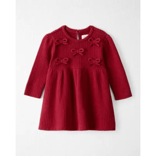 Baby Girl Organic Cotton Sweater Knit Dress - Little Planet | Carter's