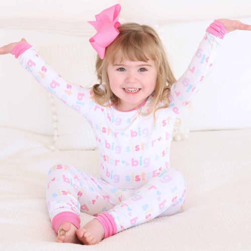 Big Sister Two Piece Pajama Set