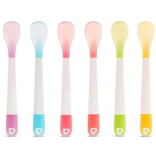 Munchkin® Lift™ Infant Spoons, Multicolored, 6 Pack - 6 Count (Pack of 1)