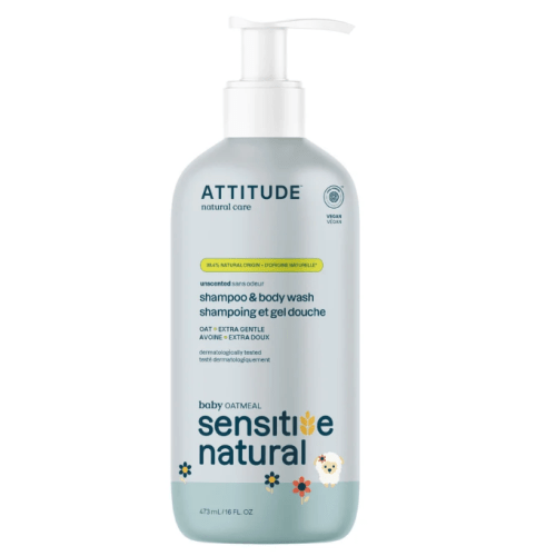 2-in-1 Shampoo & Body Wash - Sensitive Skin Baby | ATTITUDE