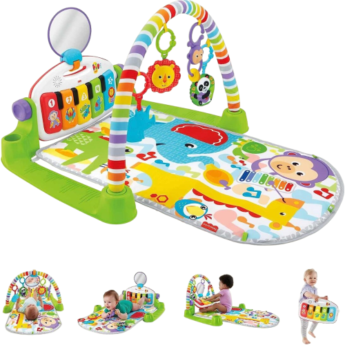 Fisher Price Kick & Play Piano Gym, Green