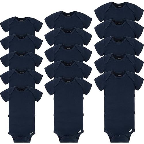 Gerber Unisex Baby 15 Piece Onesies Bodysuit Multi Size Pack