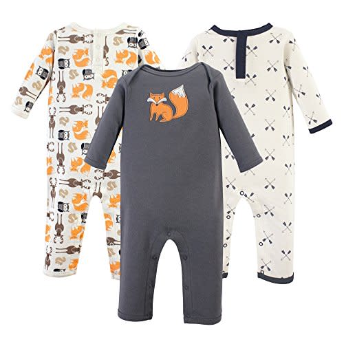 Hudson Baby unisex-child Cotton Coveralls