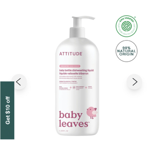 Baby Dish Soap for Baby Bottle