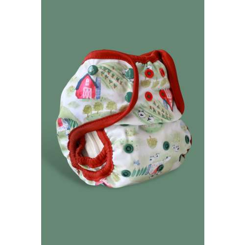 Lighthouse Kids Company - Cloth Diaper Cover - AIl-In-Two - AI2 - In The Farm