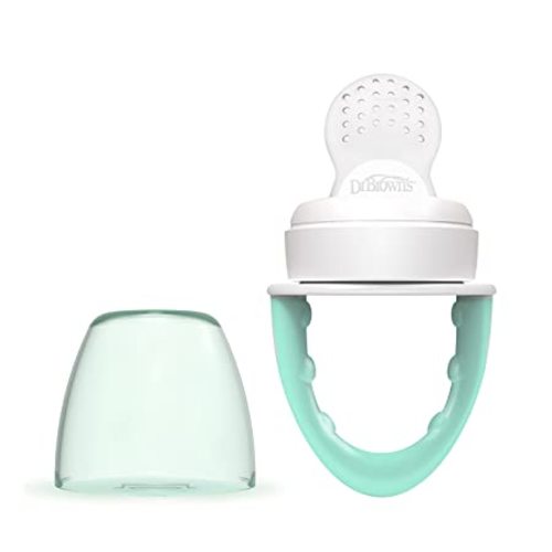 Dr. Brown's Fresh First Silicone Feeder, Mint & Grey, 2 Count